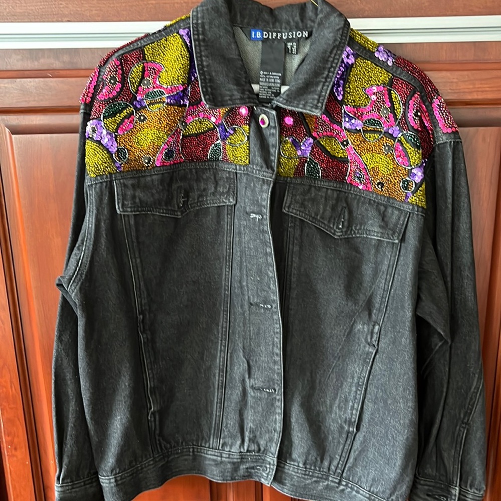 Vintage I.B. Diffusion denim jacket